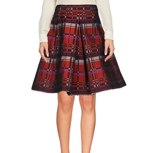 Jacquard Midi Skirt by Si-Jay~knee length~Sz. S US 40 NWT...